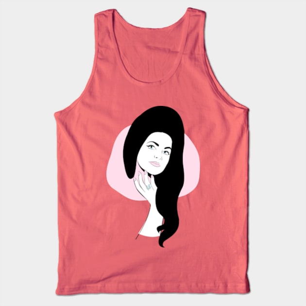 Priscilla Presley: Satnin Tank Top by mandymouseketeer